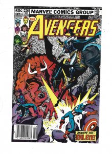 The Avengers #226 (1982) abc