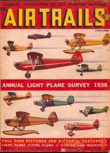Air Trails 6/1938-hero pulp -Bill Barnes-Frank Tinsley-G. L. Eaton-G/vG