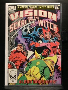 Vision and the Scarlet Witch #3 Direct Edition (1983)