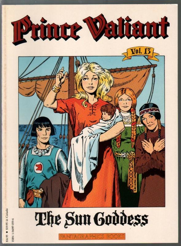 Prince Valiant #13 1990-Fantagraphics-color reprint-Hal Foster-Sun Goddess-VF