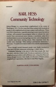 Community technology, Hess, 1979, 107p