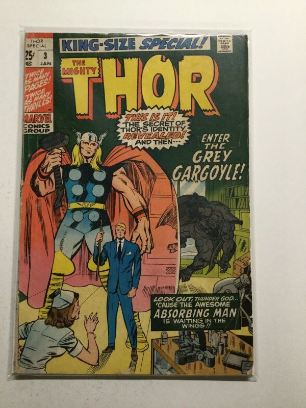 Thor Special 3 Good+ Gd+ 2.5 Marvel