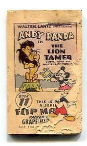 Andy Panda Flip Book #11 Lion Tamer FAIR