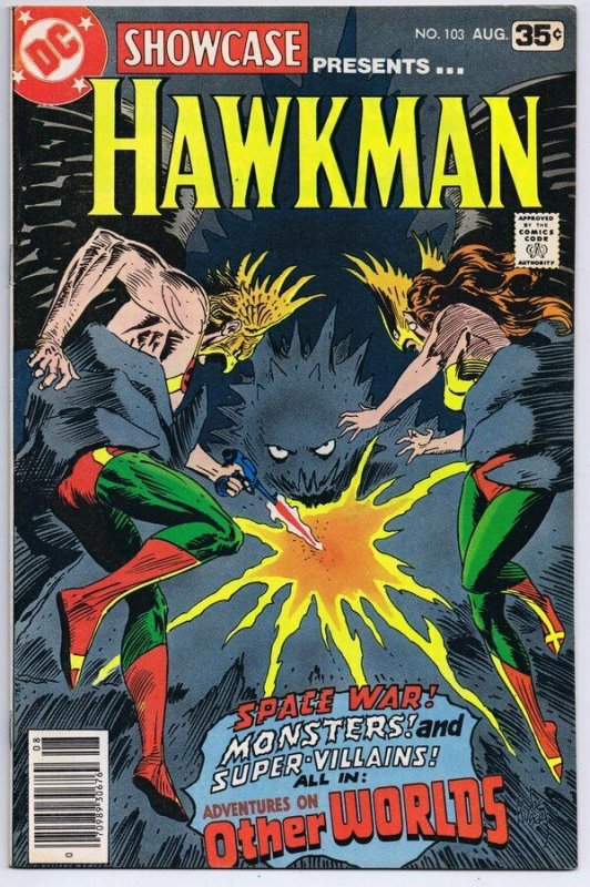 Showcase #103 Hawkman ORIGINAL Vintage 1978 DC Comics
