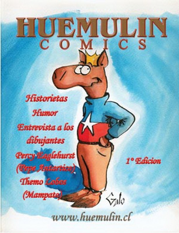 huemulin issue comic spanish jaime galo chile tebeo cartoon magazine