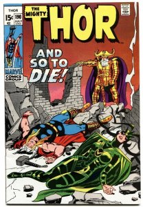 THOR #190 1971 MARVEL COMICS HIGH GRADE-BRONZE-vf/nm