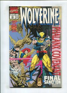 WOLVERINE #85 (9.2) *FISHERMAN* FINAL SANCTION 1994