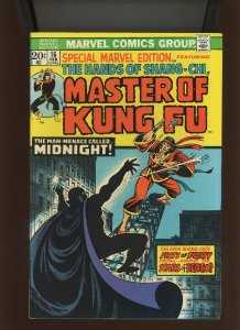 (1974) Special Marvel Edition #16: KEY ISSUE! (2ND APPEARANCE) SHANG-CHI! (6.5)
