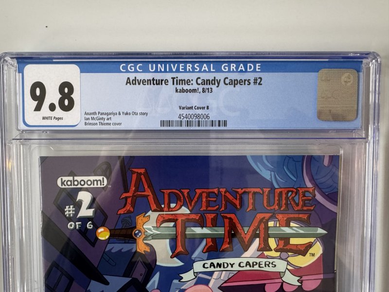 Adventure Time: Candy Capers #2 CGC 9.8 (2013)