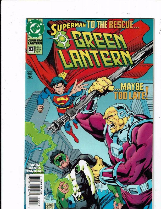 6 Green Lantern DC Comic Books # 25 30 31 45 52 53 Batman Flash Arrow J218