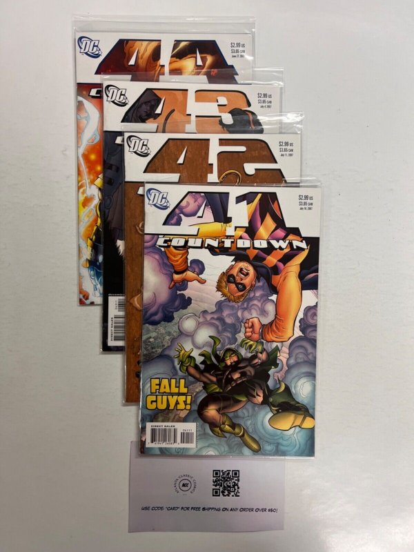 4 Countdown DC Comic Books # 41 42 43 44 Superman Wonder Woman Flash 22 JS35