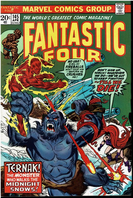 Fantastic Four #145, 8.0 or Better