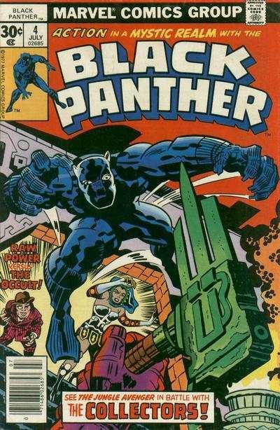 Black Panther (1977 series)  #4, VF- (Stock photo)