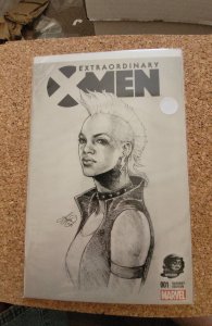 Extraordinary X-Men #1 Phantom Sketch Cover (2016)