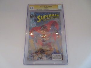 DC Comics Superman The Man of Steel #1  (1991)CGC SS Grade 9.8 White Pages