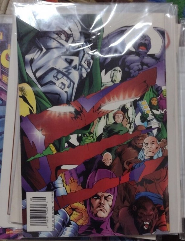 Fantastic Four  # 416  1996  MARVEL  ONSLAUGHT PHASE 2 NEWSTAND VARIANT key