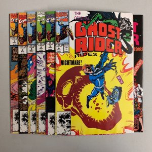 Original Ghost Rider Rides Again #1-7 Set (Marvel 1991) Roger Stern (8.5+) 