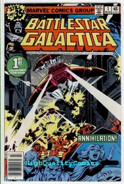 BATTLESTAR GALACTICA 1 2 3, Apollo, Zac, Cyclons, TV , 1979, Annihilation Exodus