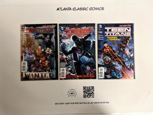 3 Teen Titans DC Comic Books# 19 20 21 Batman Superman Wonder Woman 56 JS11