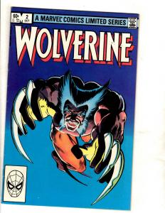 Wolverine # 2 VF/NM Marvel Comic Book LTD / Mini Series X-Men Frank Miller J325