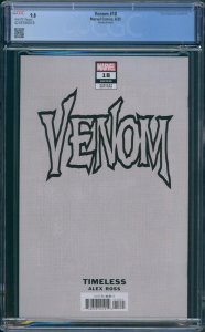 Venom #18 CGC 9.8 Alex Ross Timeless Lizard Virgin Variant Marvel 2023