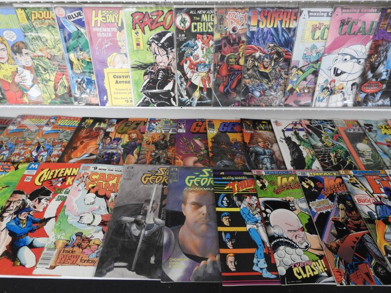 Huge Lot of 150+ Comics W/ King Kong, Witchblade, Saga Avg. Fine Condition.