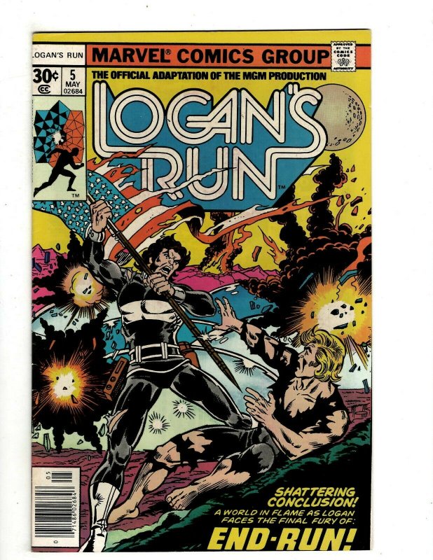 8 Marvel Comics Logan's Run # 1 2 3 4 5 Web of Spider-Man 30 Two-in-One + J461