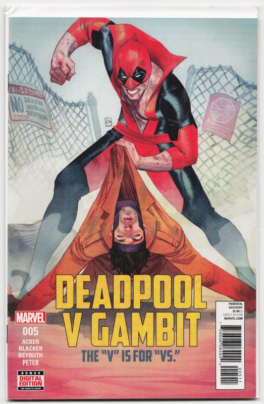 Deadpool v Gambit #5 (2016) Gambit