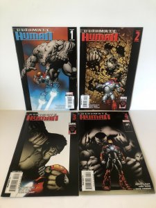 Ultimate Human #1 -4 Complete Set