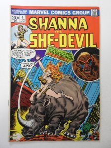 Shanna the She-Devil #4 (1973) FN/VF Condition!