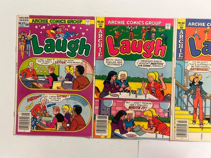 4 Laugh Archie Series Comic Books # 351 364 365 372 14 JS47