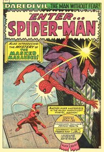 DAREDEVIL 16 & 17 (1966) 4.5VG+  John Romita1st SPIDER-MAN!  2pt Story