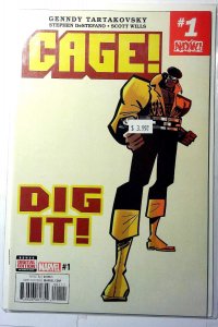 Cage! #1 (2016) Marvel Comics Luke Cage 1st Print Comic Book