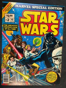MARVEL SPECIAL EDITION STAR WARS COMIC ADAPTATION #2 TREAS. SIZED VF NEWS STAND