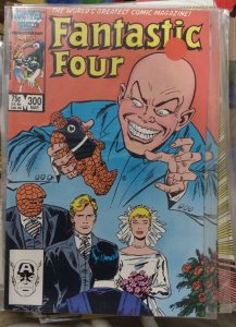Fantastic Four  # 300  1987 MARVEL   johnnys storm  wedding alicia masters
