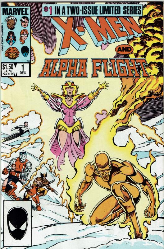 X-Men & Alpha Flight #1-2, 9.0 or Better