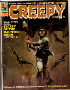 Lot Of 2 Creepy Comic Book Magazines # 38 & 43 Horror Fear Scary Warren VG YY1