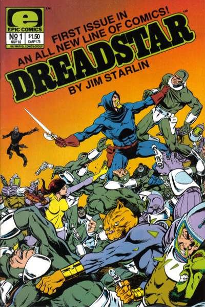 Dreadstar (1982 series) #1, VF (Stock photo)