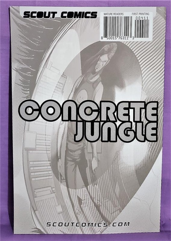 CONCRETE JUNGLE #1 - 4 A Science Fiction Police Tale Karl Mostert (Scout 2020)