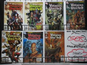 VILLAINS UNITED (2005) 1-6,Special  COMPLETE! COMICS BOOK