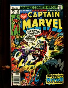 CAPTAIN MARVEL #54 (9.2) THE BIG BANG THEORY! 1977~