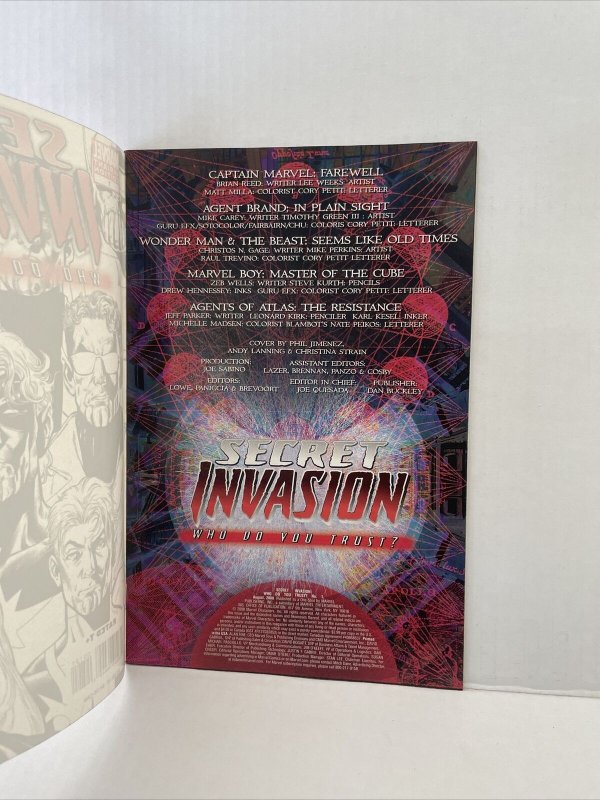 Secret Invasion Who Do You Trust #1 One Shot Variant