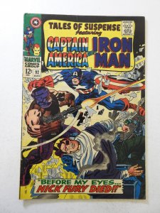 Tales of Suspense #92 (1967) VG Condition