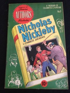 STORIES BY FAMOUS AUTHORS #9: NICHOLAS NICKLEBY  F/F- Condition
