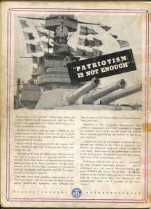 Sea Power 1/1942-McClelland Barclay Remember Pearl Harbor cover-FDR-war pix-i...