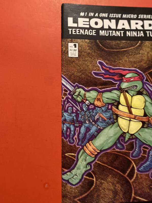 Leonardo #1 (1986) 1st print tmnt