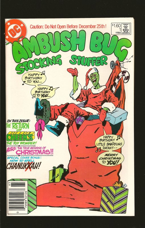 DC Comics Ambush Bug Stocking Stuffer No 1 1986