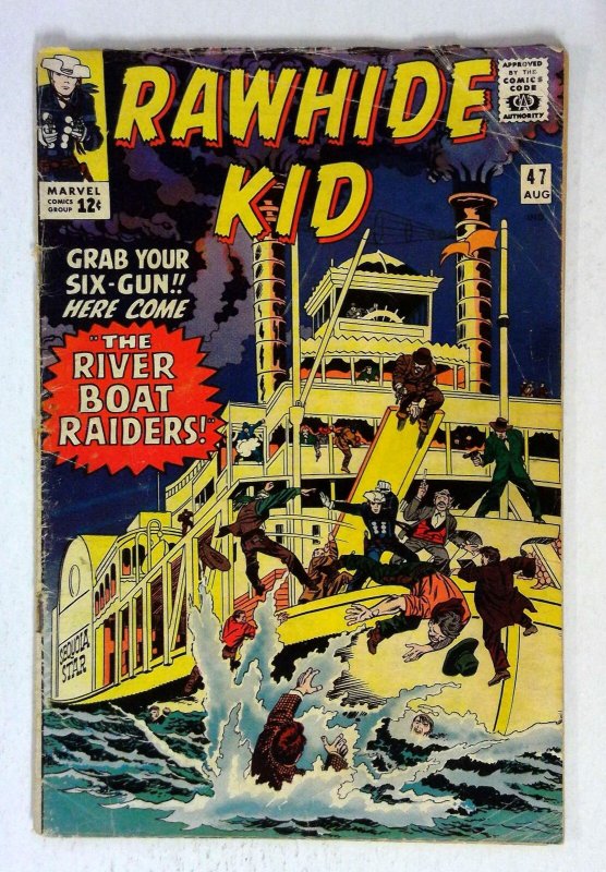 Rawhide Kid #47 'Riverboat Raiders' Marvel (1965) G