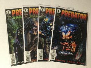 Predator Dark River 1-4 1 2 3 4 Lot Nm Near Mint Dark Horse