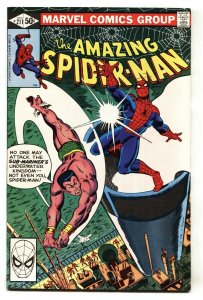 AMAZING SPIDER-MAN #211 comic book-1980-MARVEL VF